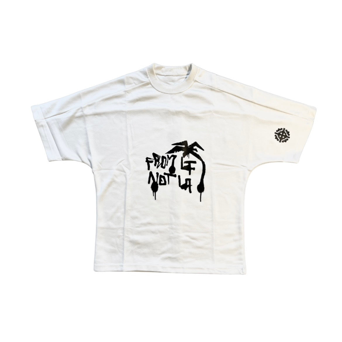 FLTNLA - HYPERSIZED TEE / White