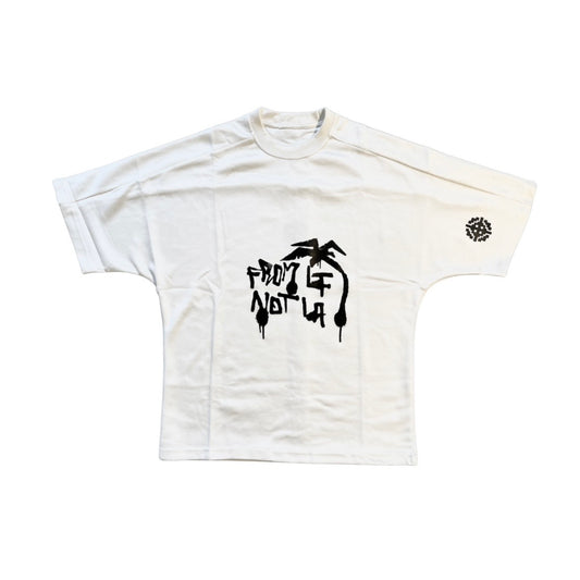 FLTNLA - HYPERSIZED TEE / White
