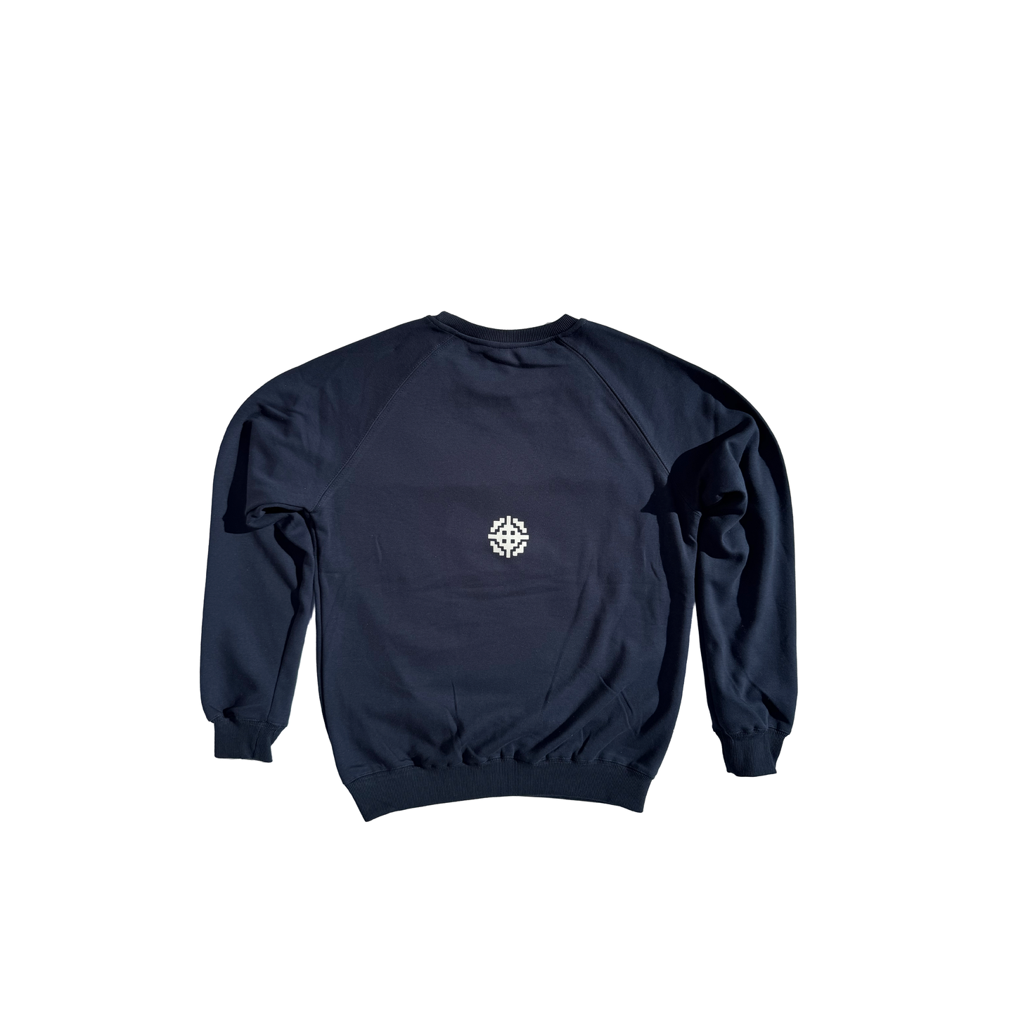 FELPA GIROCOLLO RAGLAN BLU NAVY REWOZISLIKE ©