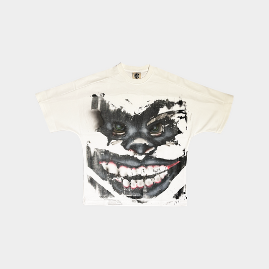 Dark Villain - WHITE HYPERSIZED TEE REWOZISLIKE© Limited Edition 1:1