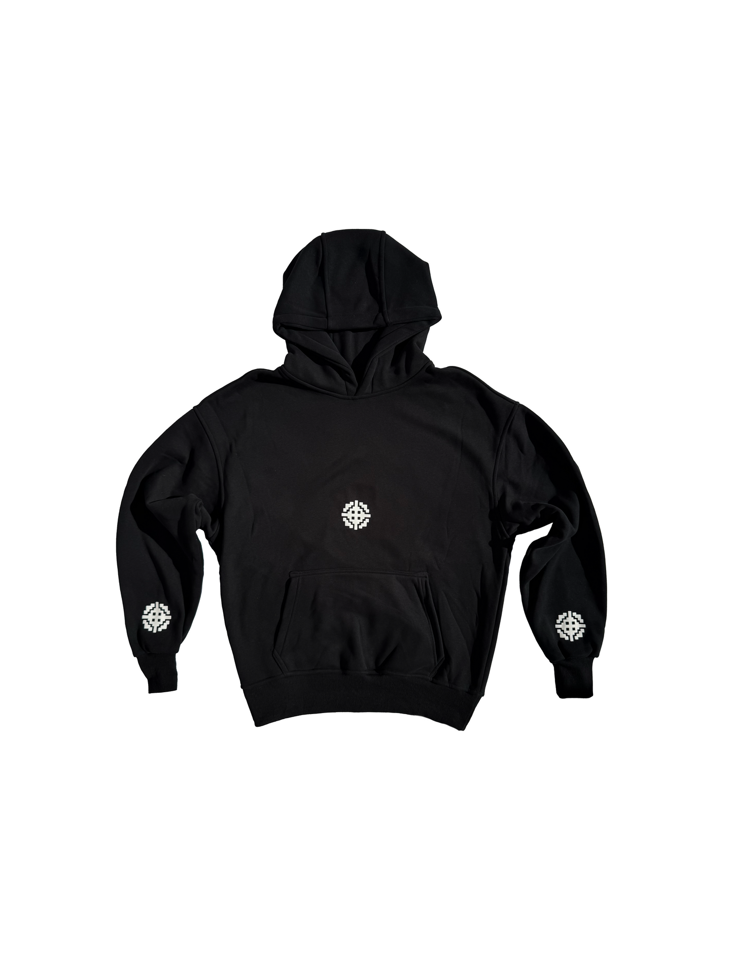 FELPA CON CAPPUCCIO NERA REWOZISLIKE © - Unisex