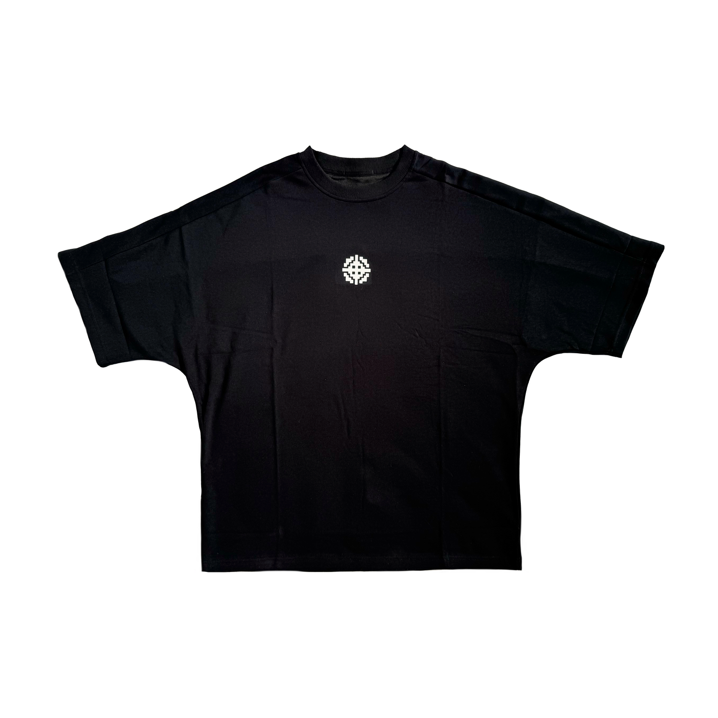 BLACK HYPERSIZED TEE REWOZISLIKE©